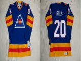 Colorado Avalanche #20 MIKE GILLIS Blue NHL Jerseys