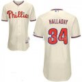 Phillies HALLADAY Cream 34# beige jersey