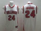 Nike Fresno State Paul George #24 white ncaa basketball Jerseys