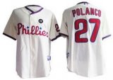 Philadephia Phillis 27# Polanco cream MLB jersey