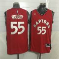 Toronto Raptors #55 Wright red Stitched NBA Jerseys