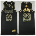 North Carolina Tar Heels #23 Michael Jordan black nba jerseys-XD