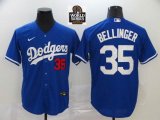 Nike Los Angeles Dodgers #35 Cody Bellinger blue majestic baseball Jersey