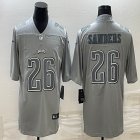 Nike Philadelphia Eagles #26 Miles Sanders gray Color Rush Limited Jersey