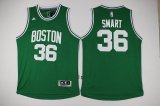 Boston Celtics #36 Marcus Smart green nba basketball jerseys-embroidery