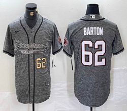 Nike Tampa Bay Buccaneers #62 Graham Barton Hemp gray baseball Joint name -BD 01