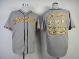 San Francisco Giants 55# Lincecum gray camo mlb jerseys