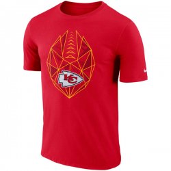 Men\'s Kansas City Chiefs Nike Red Fan Gear Icon Performance T-Shirt