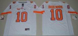 2016 Clemson Tigers Ben Boulware 10 College Football Limited Jersey - White