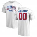 Seattle Seahawks NFL Pro Line by Fanatics Branded Any Name & Number Banner Wave T-Shirt â€“ White