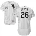 Chicago White Sox #26 Avisail Garcia white Flexbase baseball jersey