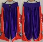 Phoenix Suns purple orange nba shorts print