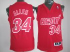 Miami Heat #34 Ray Allen Red NBA Christmas Jerseys