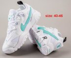 Men Nike Air Max Throwback white green shoes