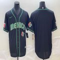 2023 World Cup Mexico blank black new majestic MLB baseball Jerseys-BD 14