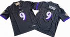 Baltimore Ravens 9# Justin Tucker black Nike Vapor F.U.S.E. Limited Jersey