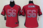 Women NEW Nike Houston Texans 56 Cushing Drift Fashion Red nfl Jerseys