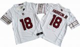 Youth Arizona Cardinals Marvin Harrison Jr Nike White Vapor F.U.S.E. Limited Jersey