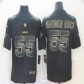 Nike Cowboys #55 Leighton Vander Esch black gold Color Rush Limited Jersey