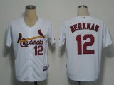 MLB Jerseys St. Louis Cardinals 12 Lance Berkman white mlb jersey