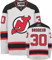 NHL New Jersey Devils #30 Martin Brodeur Road White Jersey