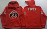 Ohio State Buckeyes Red CARTER NCAA Hooded Sweatshirt