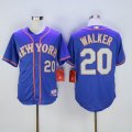 2016 New York Mets #20 Neil Walker blue mlb baseball jersey