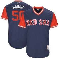 Boston Red Sox #50 Mookie blue classic baseball Jerseys