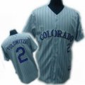 Colorado Rockies 2# TULOWITZKI white jerseys