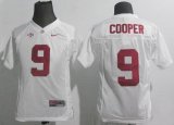 Youth Nike Alabama Crimson Tide Amari Cooper 9 white College Football Jerseys