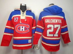 Reebok NHL Montreal Canadiens GALCHENYK 27 red Hooded Sweatshirt