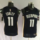 Nike Memphis Grizzlies #11 Mike Conley black nba basketball jersey-QLM