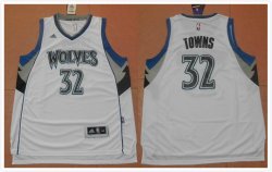 Minnesota Timberwolves #32 Karl-Anthony Towns white nab basketball Jerseys