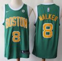 Nike Boston Celtics #8 Kemba Walker green nba basketball jerseys-S8