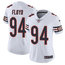 Women Nike Chicago Bears #94 Leonard Floyd white Color Rush Limited Jerseys