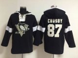 Pittsburgh Penguins #87 S.Crosby Black new NHL Hooded Sweatshirt