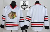 2013 NHL Stanley Cup Reebok Chicago Blackhawks Blank White new Jerseys