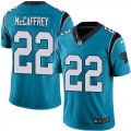 Nike Panthers #22 Christian McCaffrey skyblue Color Rush Limited Jersey