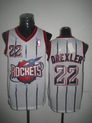 Houston Rockets 22 Clyde Drexler White nba jerseys