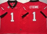 Georgia Bulldogs #1 Trevor Etienne red college football jersey-PNS