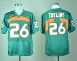 Miami Hurricanes Sean Taylor 26 College Football Jersey - Green