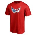 Men's Washington Capitals Fanatics Branded Red Banner Wave T-Shirt