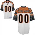 Cincinnati Bengals Customized Personalized White Jerseys