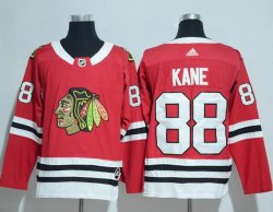 Adidas Chicago Blackhawks #88 Patrick Kane red hockey jersey