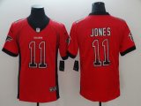 Atlanta Falcons #11 Julio Jones red nike drift color Rush Limited Jersey-BD