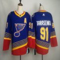 Adidas St.Louis Blues #91 Vladimir Tarasenko blue NHL hockey-FH