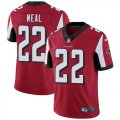 Custom Nike Atlanta Falcons #22 Keanu Neal red color Rush Limited Jersey