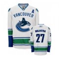 NHL Vancouver Canucks 27 MALHOTRA Blue Jersey