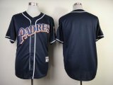 San Diego Padres Blank Authentic 1948 blue mlb Jersey