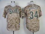 Cincinnati Reds BAILEY 34 camo baseball jerseys